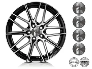 Sticker on Rims Tuning Radiant Flow Vector